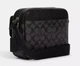 Чоловіча сумка Coach Hudson Crossbody Bag In Signature Canvas чорна - зображення 2