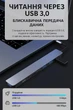 USB хаб перехідник 8в1 з type c на usb. SD, Type-C, USB, USB3.0, AUX, MicroSD - зображення 4