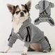 Спортивный костюм для собак Adidog M Серый - изображение 1