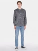 Лонгслив мужской Colin's CL1072297GRA M Gray (8684112512938) - изображение 3