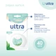 Зубна нитка Fesco Ultra Fresh Clean Mint 40 м (4820204702427) - зображення 2