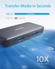 Hub Anker PowerExpand Premium 5-in-1 USB-C to HDMI 4K Media Grey (A8334HA1) - obraz 3