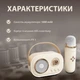 Портативна акумуляторна колонка Bluetooth з мікрофоном Дитячий бездротовий ретро караоке TF FM USB UKC 237 - зображення 6