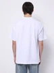 Футболка хлопковая длинная мужская Colin's CL1077253OFW S Off White с принтом (8684112936277) - изображение 2