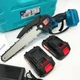 Аккумуляторная электропила Domotec Chain Saw 6" и 8" дюймов с 2-мя батареями 48V в кейсе 9640 - изображение 2