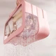 Сумка для косметики Washbag рожева 9049P - изображение 3