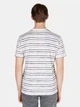 Футболка хлопковая длинная мужская Colin's CL1074707GST M Gray Striped с принтом (8684112752181) - изображение 2