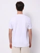 Футболка хлопковая длинная мужская Colin's CL1074709WHT S White с принтом (8684112752433) - изображение 2
