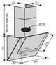 Вытяжка Ventolux DIAMOND 60 WH (700) PB - изображение 8