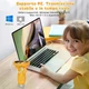 Микроскоп детский цифровой Zoomster детская цифровая фото видео камера SD карта набор для опытов детский портативный электронный микроскоп с подсветкой экраном для обучения детей карманный LCD дисплей USB зарядка исследования растений и насекомых - изображение 7