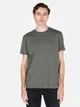 Футболка хлопковая длинная мужская Colin's CL1073961KHA M Khaki (8684112667881) - изображение 1
