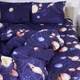 Комплект постельного белья MirSon Сатин 22-1282-1 Night Space 220х240 (2200004109602) - изображение 4