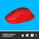 Миша бездротова Logitech M330 Silent Plus Red (910-004911) Червоний 26833 - изображение 7