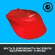 Миша бездротова Logitech M330 Silent Plus Red (910-004911) Червоний 26833 - изображение 8
