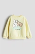 Світшот для дівчинки H&M 92 лимонний Hello - изображение 1