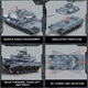 Конструктор танк АБРАМС Abrams X Tank Mould King Technik 20036, для взрослых и детей, 1192 детали серый 20036 - изображение 8