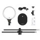 Кольцевая лампа на штативе Ulanzi Vijim Desktop Overhead Shooting Bracket Ring Light Set（10inch) (UV-2517 T1) - изображение 5