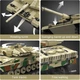 Конструктор танк ЛЕОПАРД LEOPARD 2 Tank Mould King Technik 20020, для взрослых и детей, 1091 деталь разноцветный 20020 - изображение 8