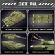 Конструктор танк MIA2 Main Battle Tank Mould King Technik 20033, для взрослых и детей, 1168 деталей хаки 20033 - изображение 5