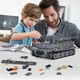Конструктор танк ТИГР Tiger Tank Mould King Technik , для взрослых и детей на дистанционном управлении , 800 деталей серый 20014 - изображение 9