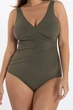 Купальник слитный с уплотнённой чашкой Marc & Andre 50E/2XL Оливковый (115474) - изображение 1