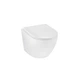 Унітаз підвісний Kroner Harz WHI493736 RIMLESS безобідковий з сидінням Slim Duroplast / Soft-close / Quick relase (KH493736WHIR) - изображение 11