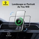 Автодержатель для телефона Baseus MagPro Series Magnetic Wireless Charging Car Mount Air Vent Version Black (C40164100121-00) - изображение 10