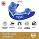 Капа OPRO Silver доросла (вік 11+) Dark Blue/Blue (art.102502002) - изображение 5