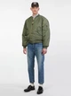 Бомбер мужской Alpha Industries MA-1 M Зеленый (640631433565) - изображение 6
