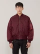 Бомбер мужской Alpha Industries MA-1 Flight Jacket MJM21000C1 5XL Бордовый (640631433084) - изображение 4