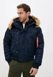 Куртка Alpha Industries N-2B Parka 3XL Replica Blue - зображення 8