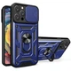 Протиударний броньований чохол із захистом камери для iPhone 12 Pro Max Armor Case Keysion blue - зображення 12