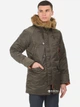 Парка Alpha Industries Slim Fit N-3B Parka 3XL Replica Grey/Orange - изображение 1