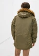Парка Alpha Industries Slim Fit N-3B Parka S Vintage Olive - изображение 13