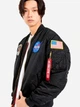 Бомбер мужской Alpha Industries Apollo MA-1 MJM21097C1 M Черный (640631421807) - изображение 6