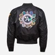 Бомбер мужской Alpha Industries Apollo MA-1 MJM21097C1 M Черный (640631421807) - изображение 9