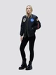Бомбер женский Alpha Industries MA-1 NASA Flight Jacket W WJM49501C1 XS Черный (640631823670) - изображение 4