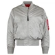 Бомбер Alpha Industries MA-1 Blood Chit MJM21300C1 L Silver - изображение 5