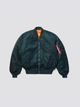 Бомбер чоловічий Alpha Industries MA-1 Flight Jacket MJM21000C1 5XL Темно-зелений (640631819451) - зображення 12