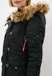 Парка (Аляска) Alpha Industries Elyse Parka WJE45500C1 Черный L - изображение 2