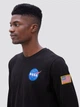 Лонгслив Alpha Industries Space Shuttle Long Sleeve Tee UTS49002G1 XL Black (640631003393) - изображение 6