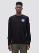 Лонгслив Alpha Industries Space Shuttle Long Sleeve Tee UTS49002G1 XL Black (640631003393) - изображение 9