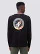 Лонгслив Alpha Industries Space Shuttle Long Sleeve Tee UTS49002G1 XXL Black (640631003409) - изображение 11