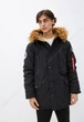 Парку Alpha Industries N-3B Alpine Parka MJN49503C1 M Black (640631825384) - зображення 11