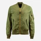 Бомбер мужской Alpha Industries MJM45510C1 M Зеленый (640631469649) - изображение 2