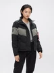 Куртка зимняя короткая женская Alpha Industries Chevron Parka W WJC50501C1 S Черная (640631034779) - изображение 5