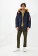 Парка Alpha Industries N-3B Alpine Parka MJN49503C1 M Replica Blue (640631825315) - изображение 7
