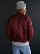 Бомбер Alpha Industries MA-1 Slim Fit MJM44530C1 Бордовий M - изображение 3