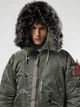 Чоловіча зимова куртка AIRBOSS Hokkaido Parka, Оливковий, M - изображение 6