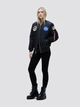 Бомбер женский Alpha Industries MA-1 NASA Flight Jacket W WJM49501C1 XS Черный (640631823670) - изображение 14